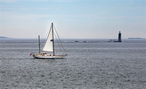 Boat off the Maine coast | Focal World