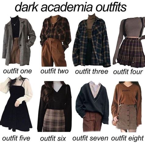 dark academia fashion female - Big Gambler Microblog Image Bank