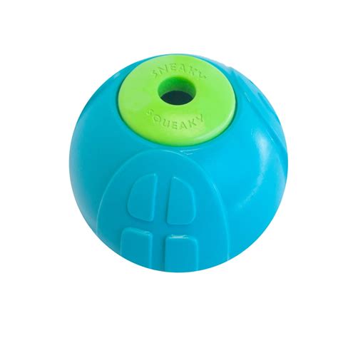 Petstages Sneaky Squeaky Dog Toy Ball, Blue, Medium - Walmart.com - Walmart.com