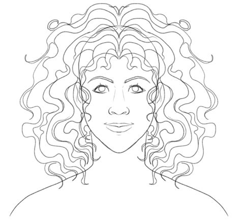 How To Draw Curly Hair For Beginners [Curly, Wavy & Coily]