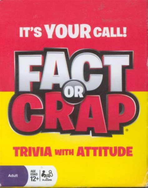 Fact or Crap Card Game | Board Game | BoardGameGeek