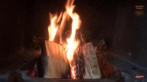 Burning Wood Fire Sound | Relaxing Fireplace Sounds 10 Hours Full HD ...