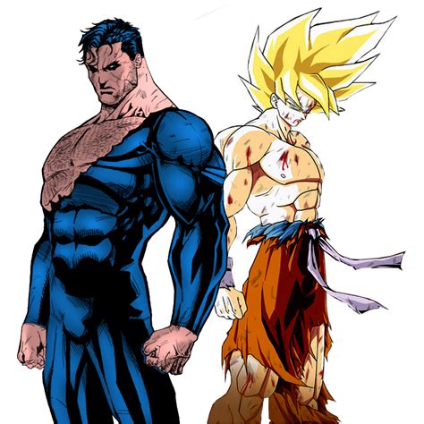 The Epic Battle !!! Goku vs Superman - Passionate views