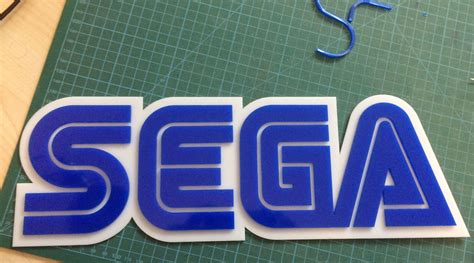 This is a SEGA logo. There are many like it. But this is mine. : r/retrogaming