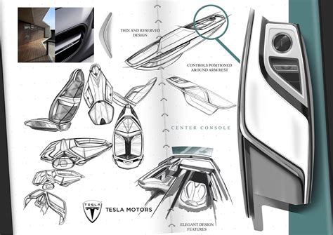 Tesla Interior on Behance