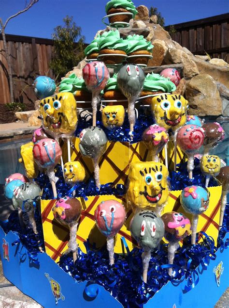 Cake Pop Queens: Spongebob Cake Pops