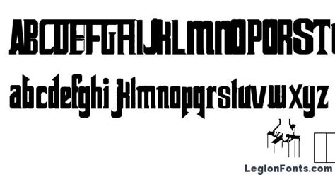 Godfather Font Download Free / LegionFonts