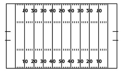 How To Draw An American Football Field | An Easy 6 Steps Guide | Edits 101