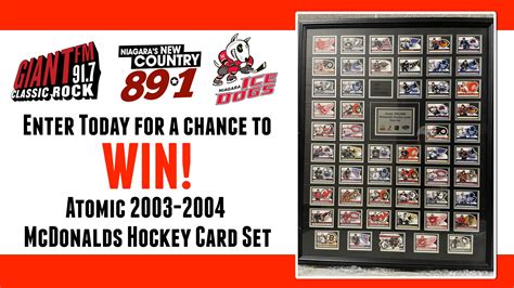 McDonalds Hockey Card Set Giveaway | COUNTRY 89