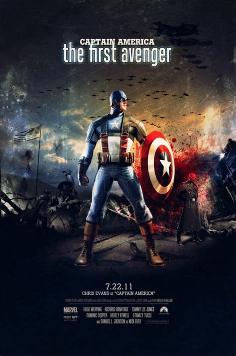 captain america movie poster | Movie Poster Museum