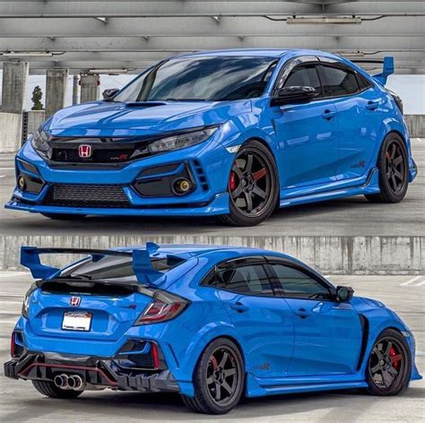 Honda Civic Type R FK8 in Blue