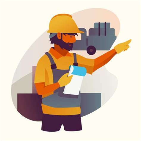 factory worker 252066 Vector Art at Vecteezy