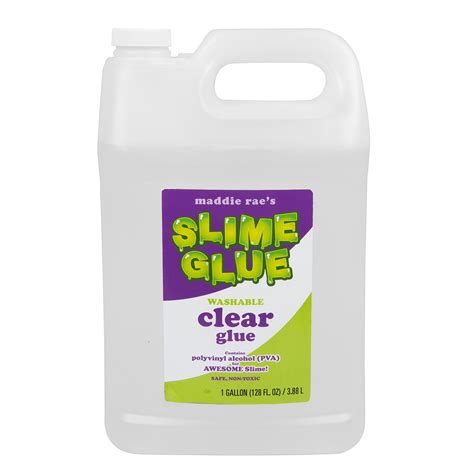 Maddie Rae's Clear Slime Glue - 1 Gallon Non Toxic, Immediate Shipping - The Clearest Slime ...