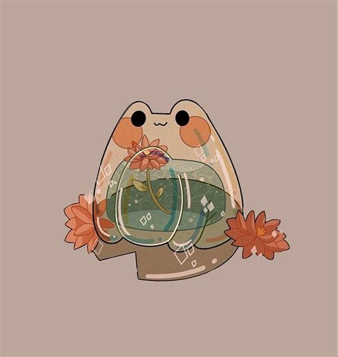 Ila, cute frog drawing HD phone wallpaper | Pxfuel