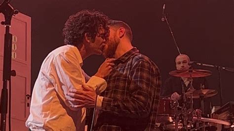 Matty Healy Shares Kiss with Fans at Separate The 1975 Shows