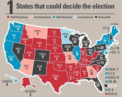 2012 swing state map | PoliticsPA