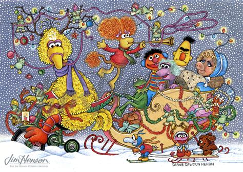 Sesame Street Muppet Family Christmas