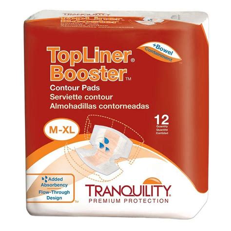 Fecal incontinence pads for bowel leakage | Tranquility TopLiner ...