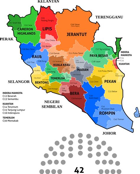 Map of Pahang State – Visit Selangor