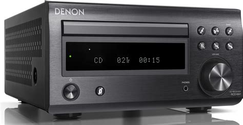 DENON D-M41 CD/FM Micro Desktop Stereo System w/Bluetooth ...