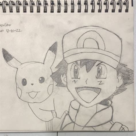 Ash Ketchum Sketch by AllExploding on DeviantArt