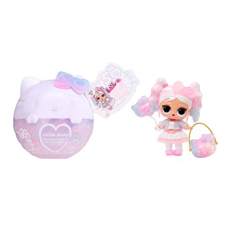 LOL Surprise Loves Hello Kitty Tots Miss Pearly, Collectible Doll, 7 ...