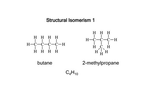 Line Structure For 2 Methylpropane