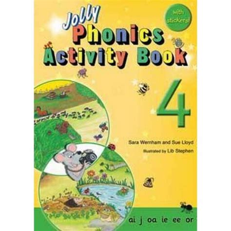 JOLLY PHONICS ACTIVITY BOOK 4 - ABC Books