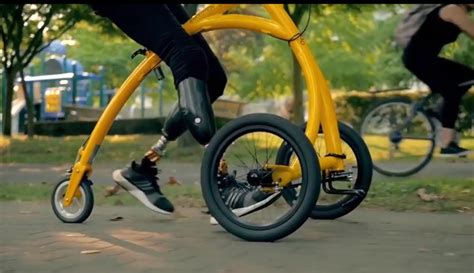 Dutch 'walking-bike' helps disabled people gain mobility, sit tall | Health