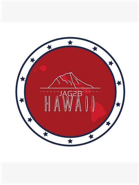 "Design Hawaii usa states" Poster for Sale by JAG2B | Redbubble