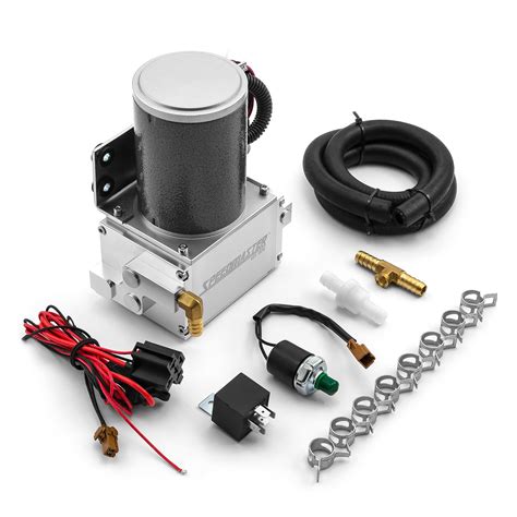 Universal Power Brake Booster 12V Electric Vacuum Pump Kit | eBay