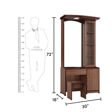 Atlantis Engineered Wood Dressing Table | Dressing Table