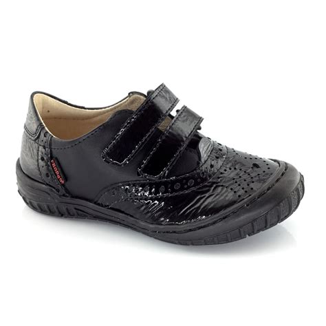 Froddo Double Velcro Girls School Shoe with Bumper Toe - School Shoes ...