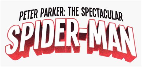 Logo Comics - Peter Parker The Spectacular Spider Man Logo Png, Transparent Png - kindpng