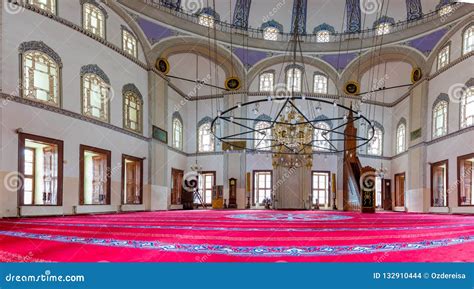 Interior View of Emir Sultan Mosque at Emir Sultan Complex Stock Photo - Image of dome, outdoor ...