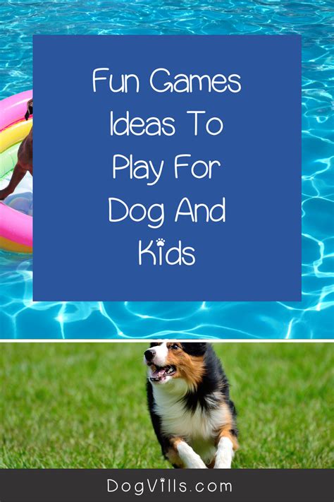 5 Super Fun Games for Dogs & Kids