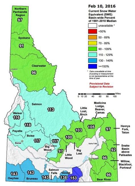 Idaho SNOTEL Current Snow Water Equivalent | | magicvalley.com