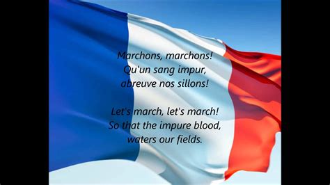 French National Anthem - "La Marseillaise" (FR/EN) - YouTube