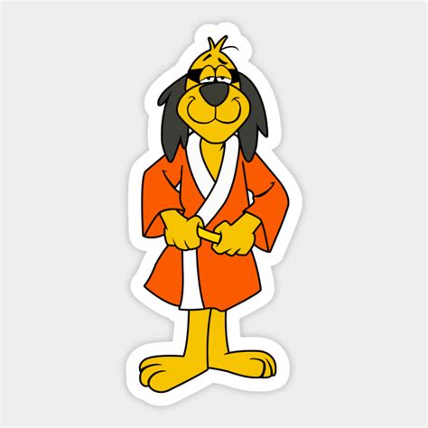 Hong Kong Phooey - Boomerang - Hong Kong Phooey - Sticker | TeePublic