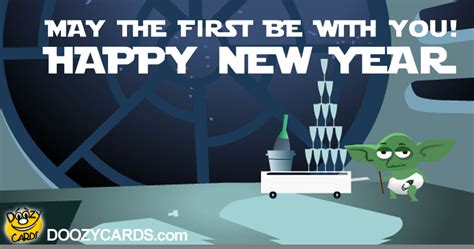 New Years Ecard | Star Wars Ecards | Doozy Cards