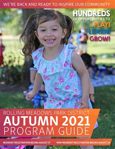 Rolling Meadows Park District: Autumn 2021 Catalogue