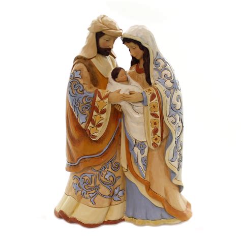 Jim Shore BLESSED BE THIS HOLY THREE Nativity Mary Joseph Jesus 4059923 ...