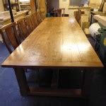 Large Oak Dining Table & Chairs - Quercus Furniture