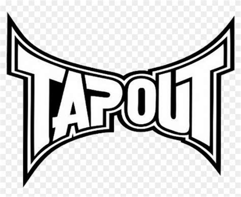 Tapout Logo Logotype Logotipo Ufc Mma @lucianoballack - Tapout Logo Png - Free Transparent PNG ...