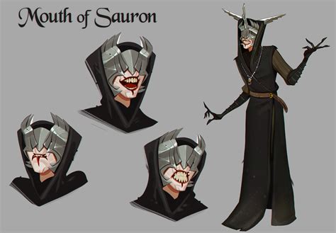 ArtStation - mouth of sauron