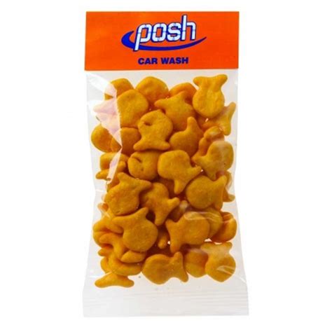 Goldfish Crackers | 1 Oz Custom Logo Promotional Crackers