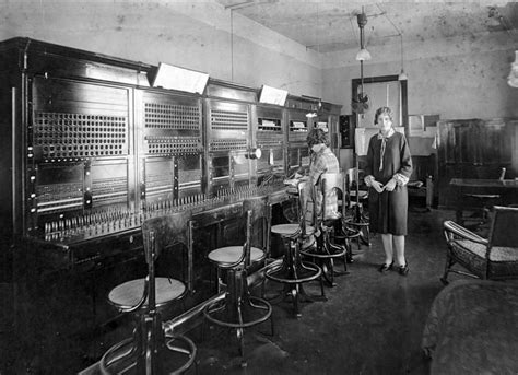 Wayzata Historical Society, 1920s telephone switchboard operators at ...