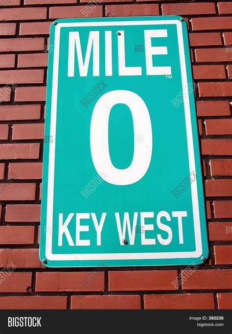 Mile Marker Sign Image & Photo (Free Trial) | Bigstock