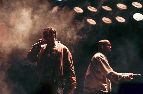 Kanye West Joins Travis Scott Onstage During ‘Utopia’ Rome Concert