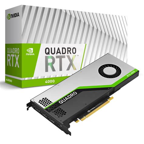 Buy PNY Quadro RTX 4000 Professional Graphic Card 8GB GDDR6 PCI Express 3.0 x16, Single Slot, 3x ...